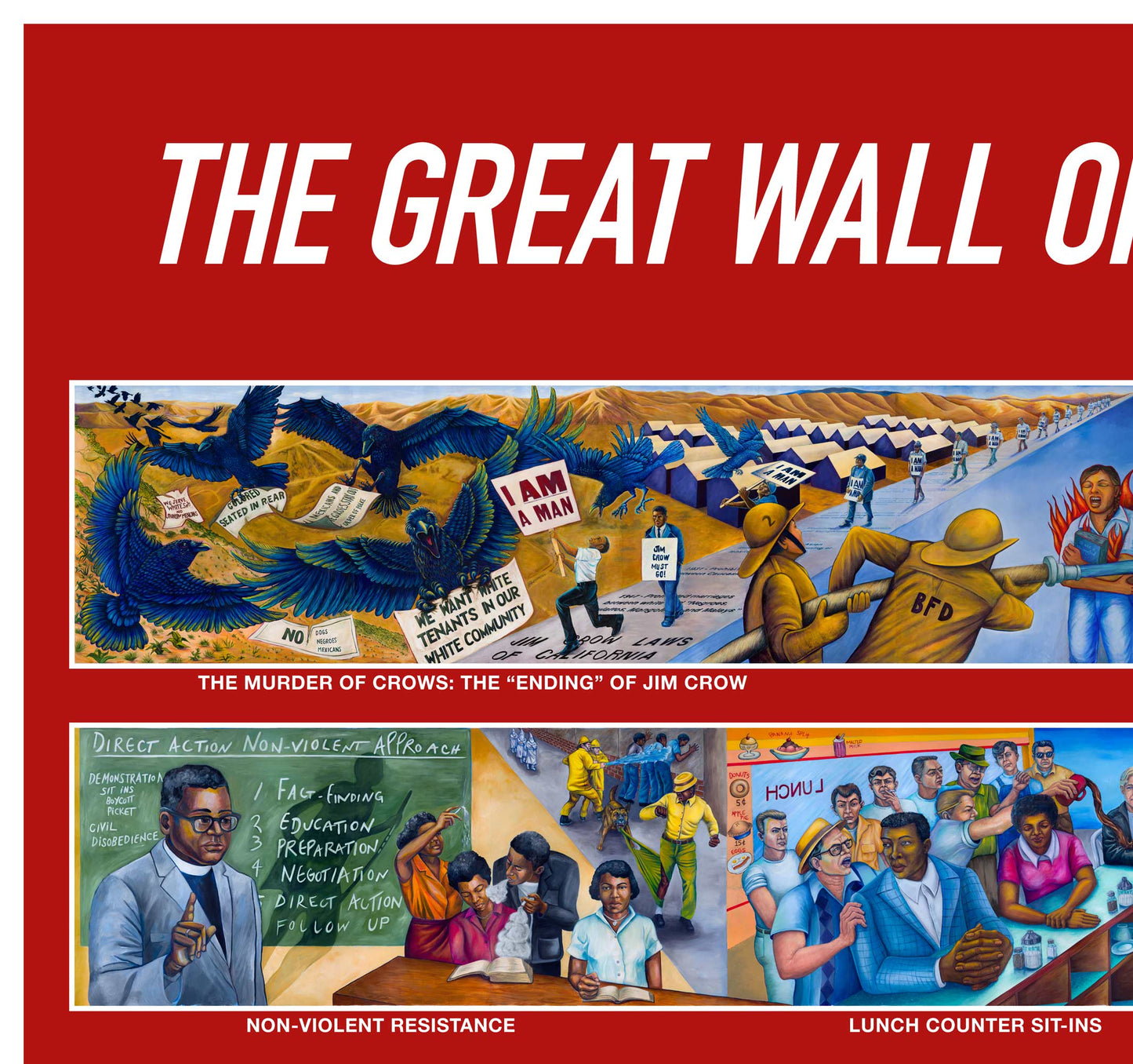 The Great Wall of Los Angeles Poster Series - The 1960s: A Generation on Fire