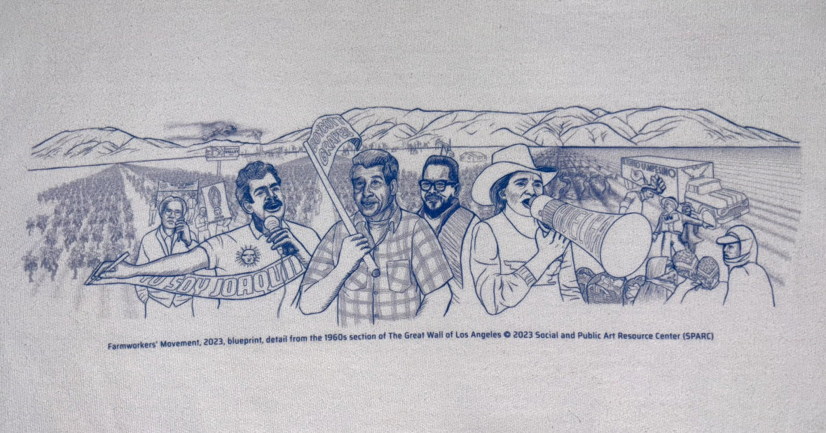 "Farmworkers’ Movement" Sweatshirt - The Great Wall of Los Angeles