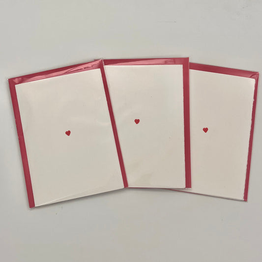 Single Heart Card by Kay Brown