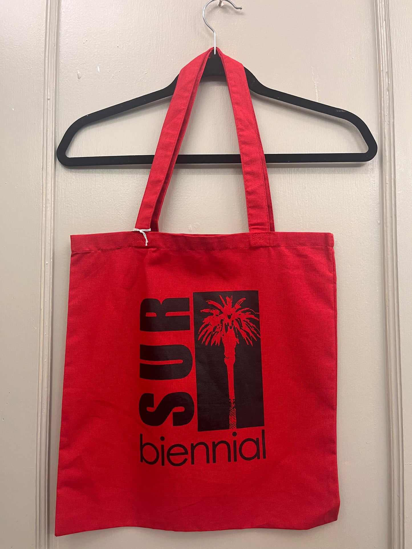 Sur Biennial Red Tote Bag