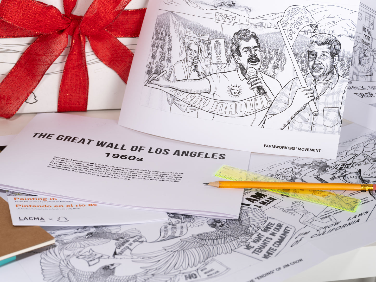 Great Wall of Los Angeles Art Kit