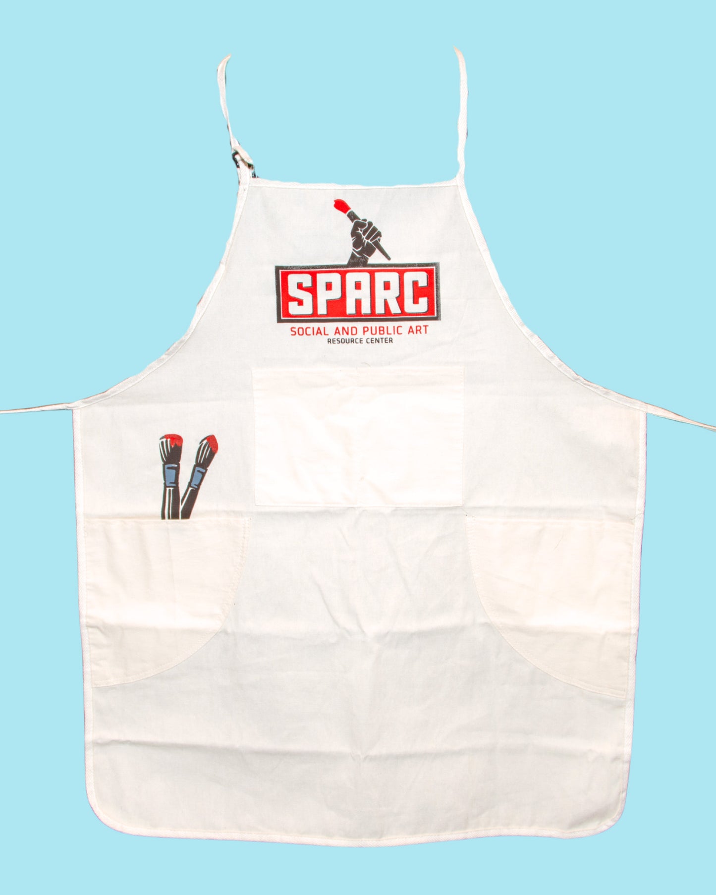 Handprinted SPARC Artist Apron