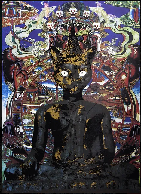 Buddha Cat - Karen Fiorito