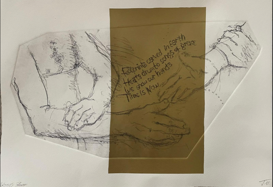 Artist Proof Can We Now Jackie Nach At the Threshold (not in portfolio)