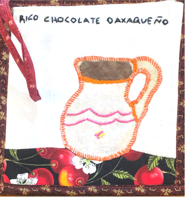 Rico chocolate oaxaqueno - oaxacan fabric