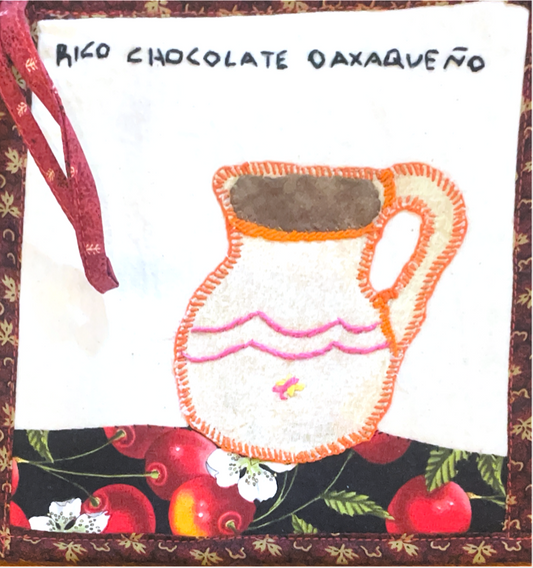 Rico chocolate oaxaqueno - oaxacan fabric