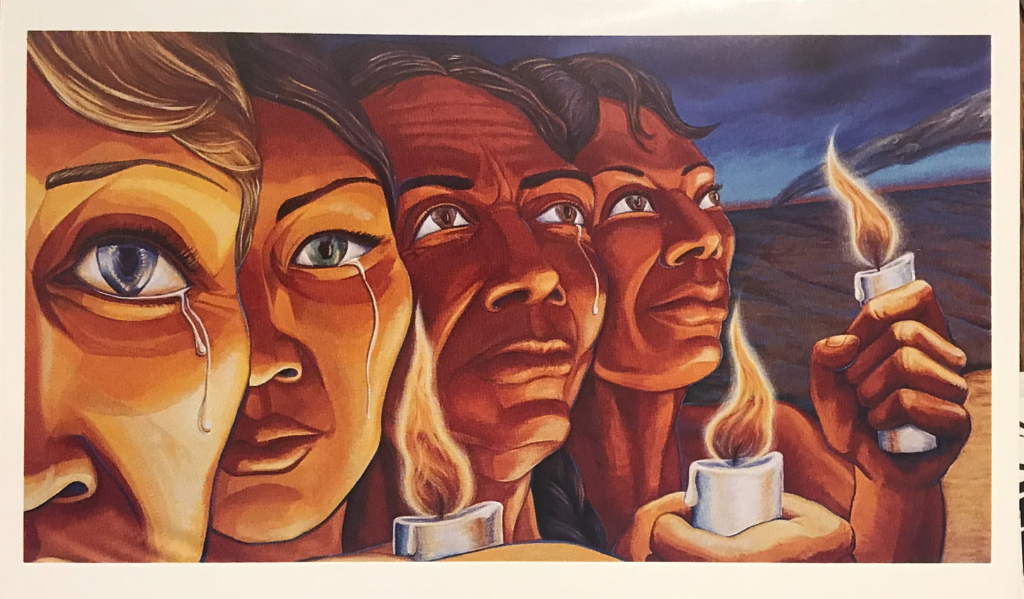 Judith F. Baca's "Triumph of the Hearts" Stationary