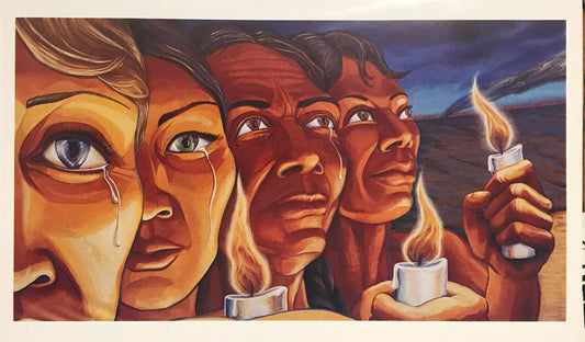 Judith F. Baca's "Triumph of the Hearts" Stationary