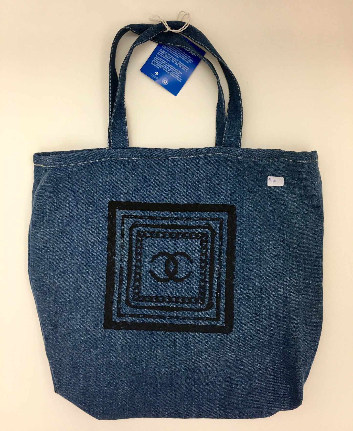 "Adorned Hair + Double Hoop Earring" Tote Bag - Tanya Melendez