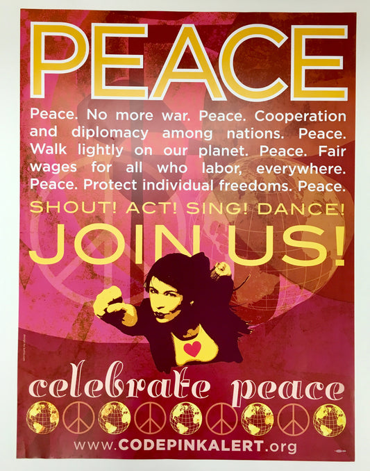 Peace Poster by Code Pink