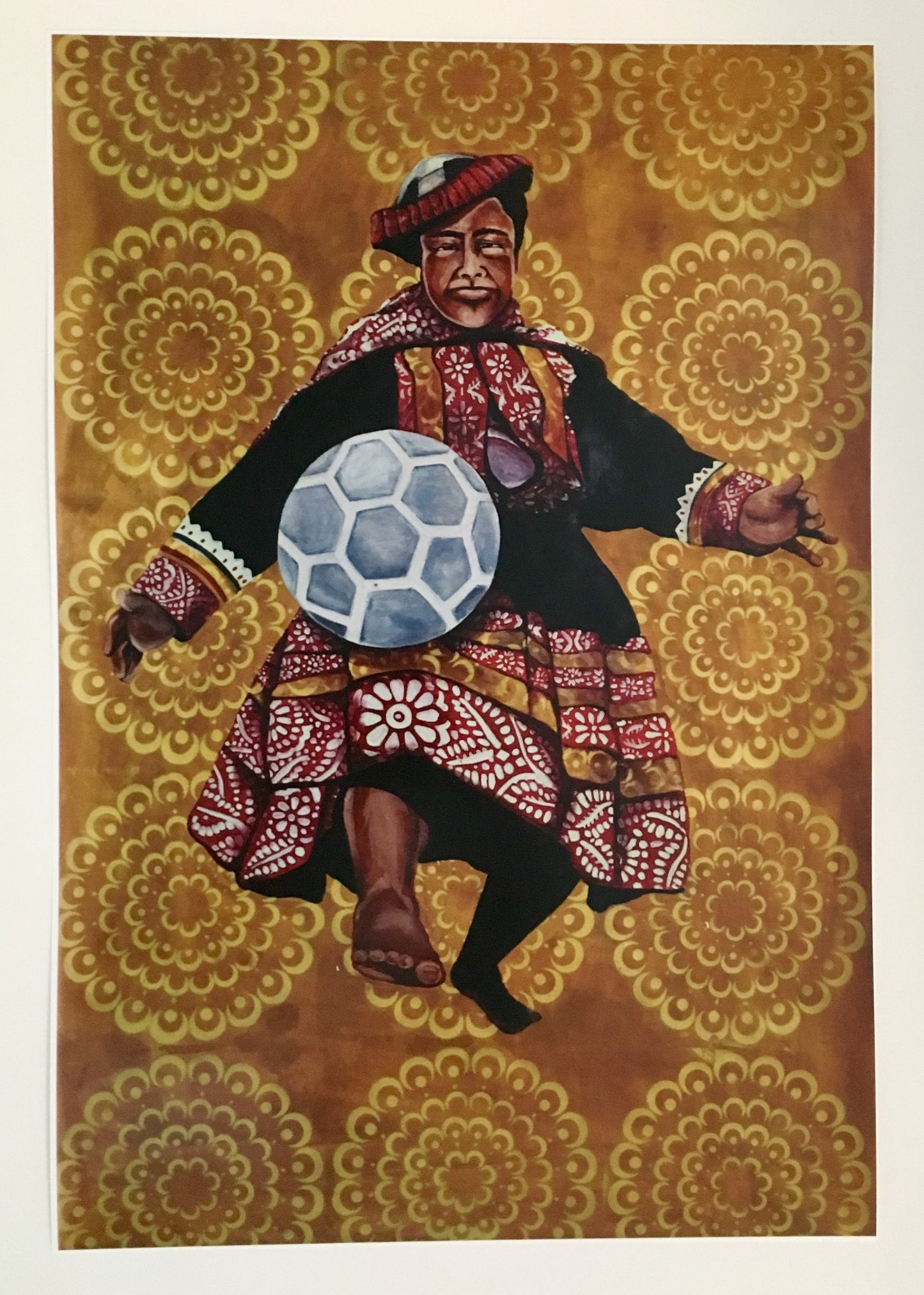 Kicking Ball (Untitled) - Cece Carpio