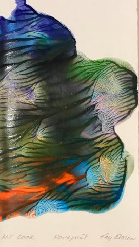 One-of-a-kind Monoprint Artbooks by Kaybrown