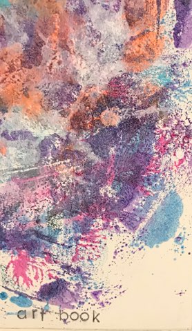 One-of-a-kind Monoprint Artbooks by Kaybrown