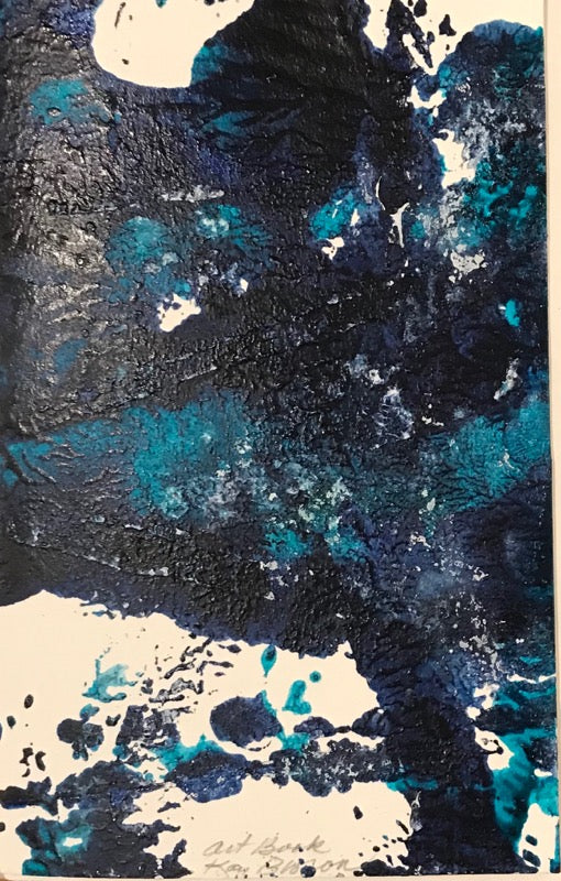 One-of-a-kind Monoprint Artbooks by Kaybrown