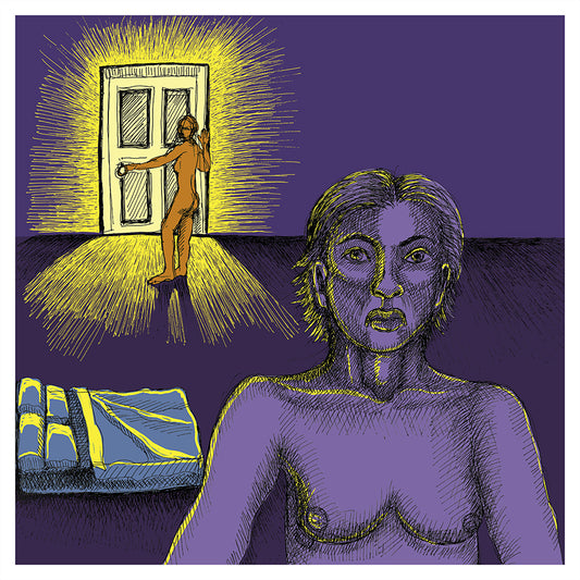 "Walkout," from Night Drawings Series, 2021 - Judith F. Baca