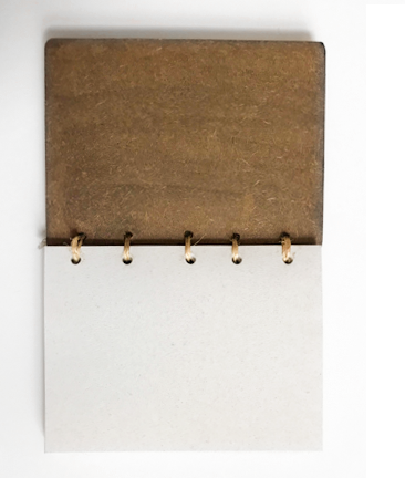 Hand Bound Skull Notepad/Sketchbook
