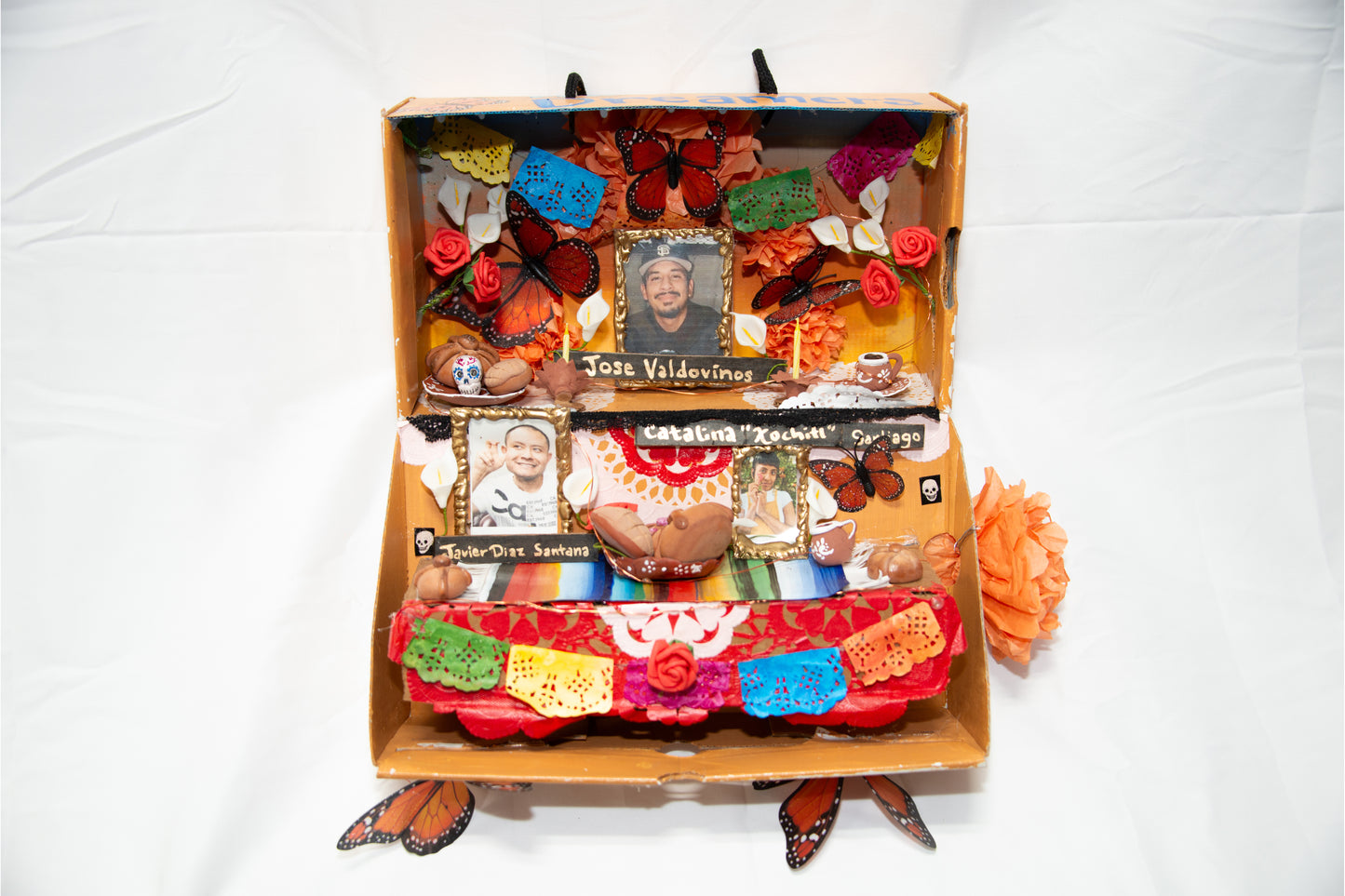 Shoebox Ofrenda by Rosy Pila from the Desaparecidos Exhibition