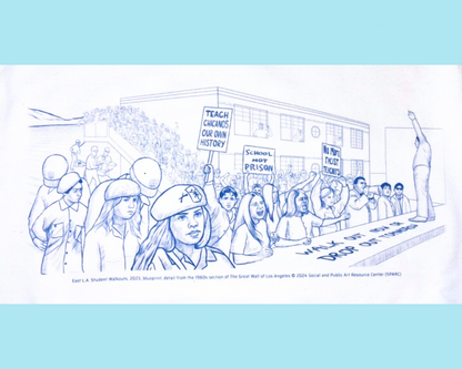 "East L.A. Student Walkout" Sweatshirt - The Great Wall of Los Angeles