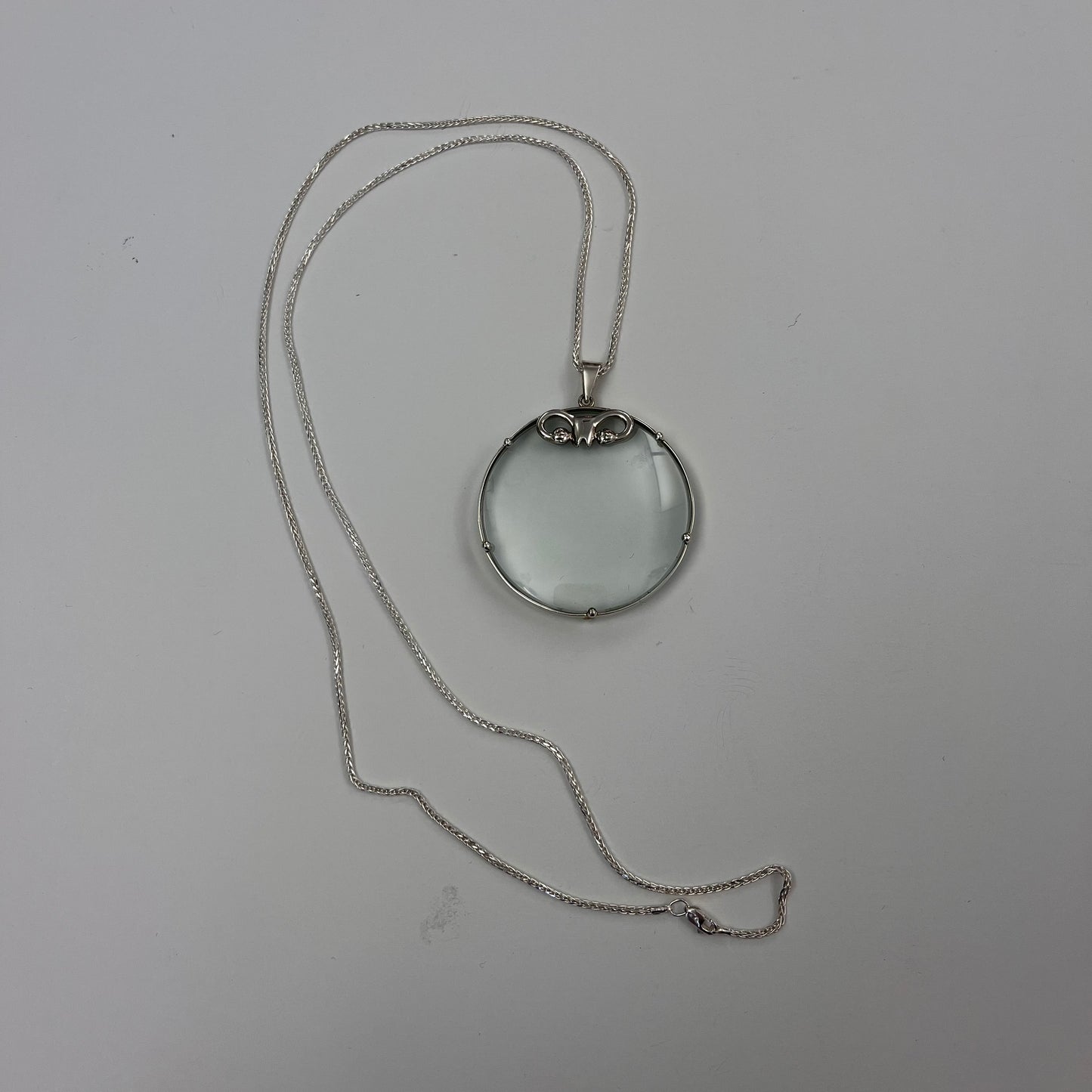 Vagina Magnifying Glass Necklace by Mercedes Gertz