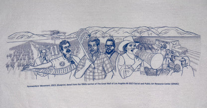 "Farmworkers’ Movement" Sweatshirt - The Great Wall of Los Angeles