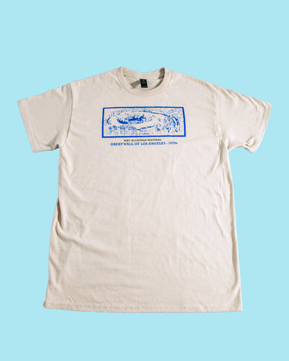 Handprinted "Why Alcatraz Matters" T-Shirt – The Great Wall of Los Angeles