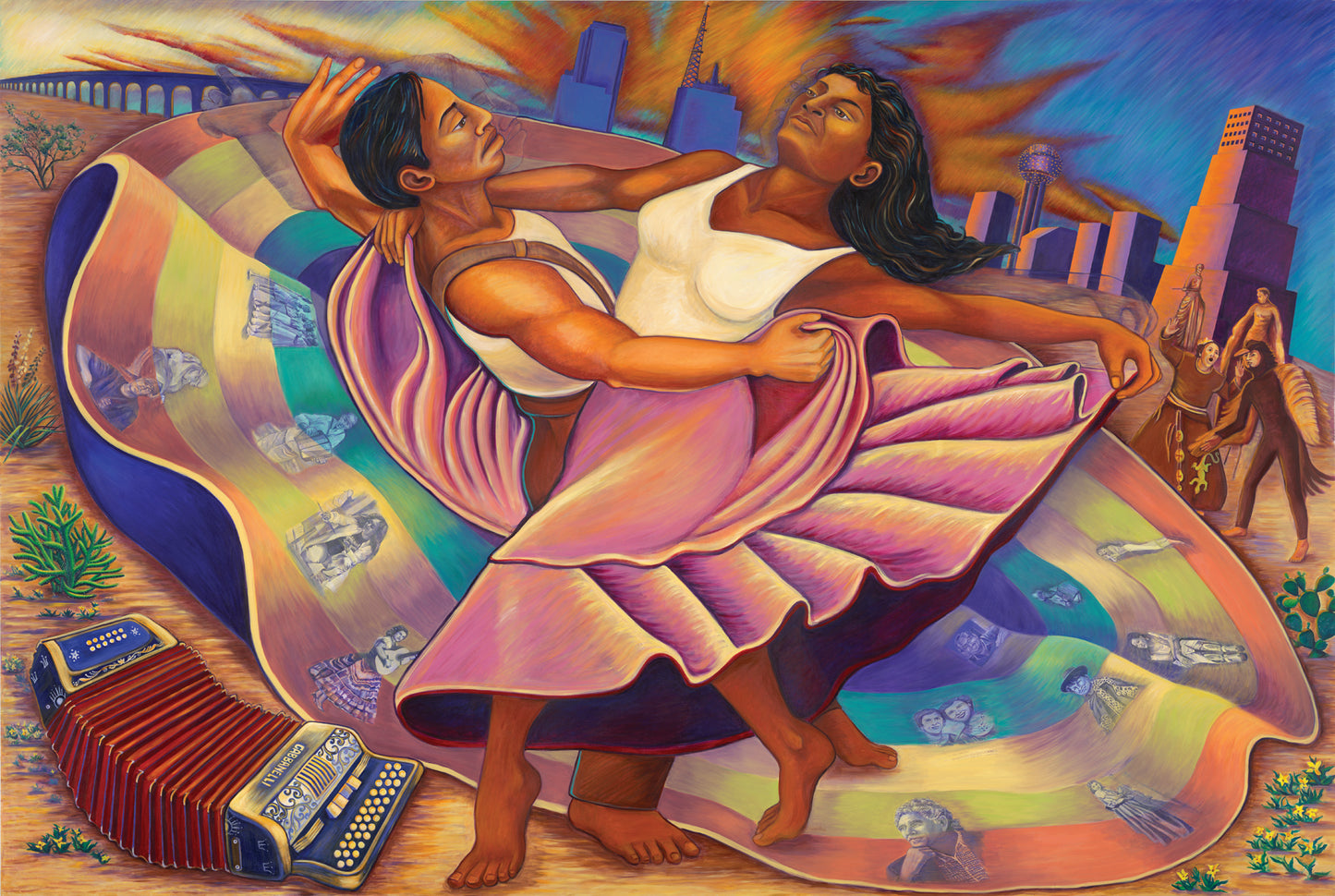 "Danza de La Tierra," 2008 - Judith F. Baca