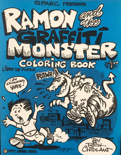 Ramon and the Graffiti Monster Coloring Book by Rich Chidlaw