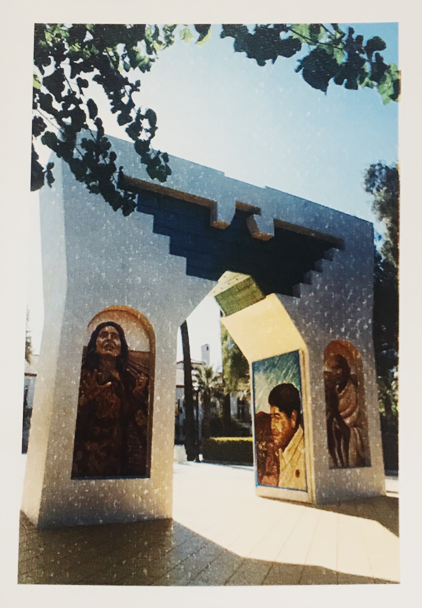 "Cesar E. Chavez Monument" Stationary - Judith F. Baca