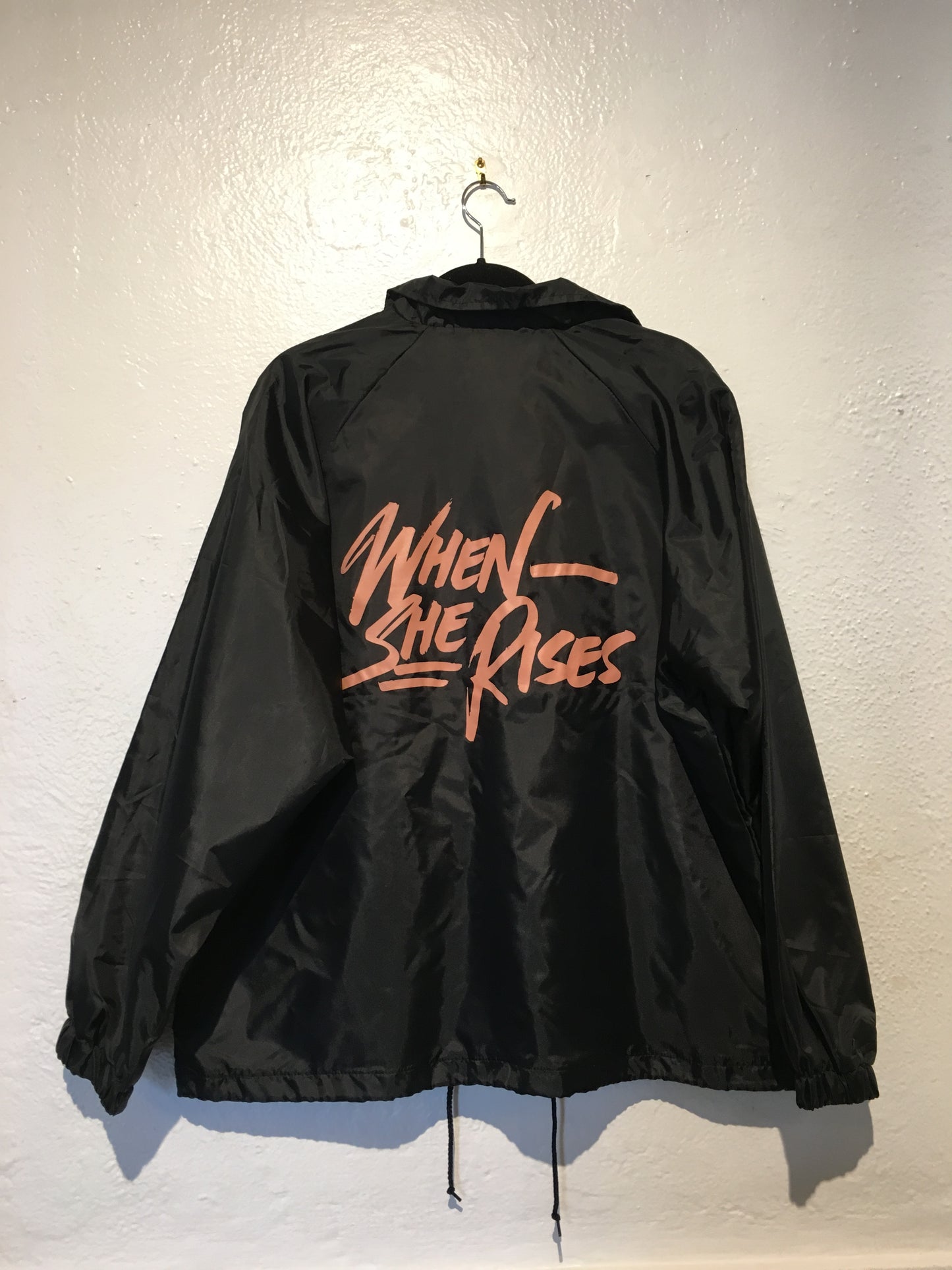 "When She Rises" Windbreaker Jacket