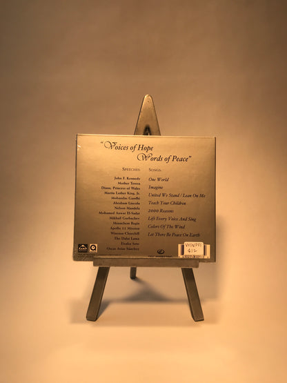 "Voices of Hope, Words of Peace" - Music CD