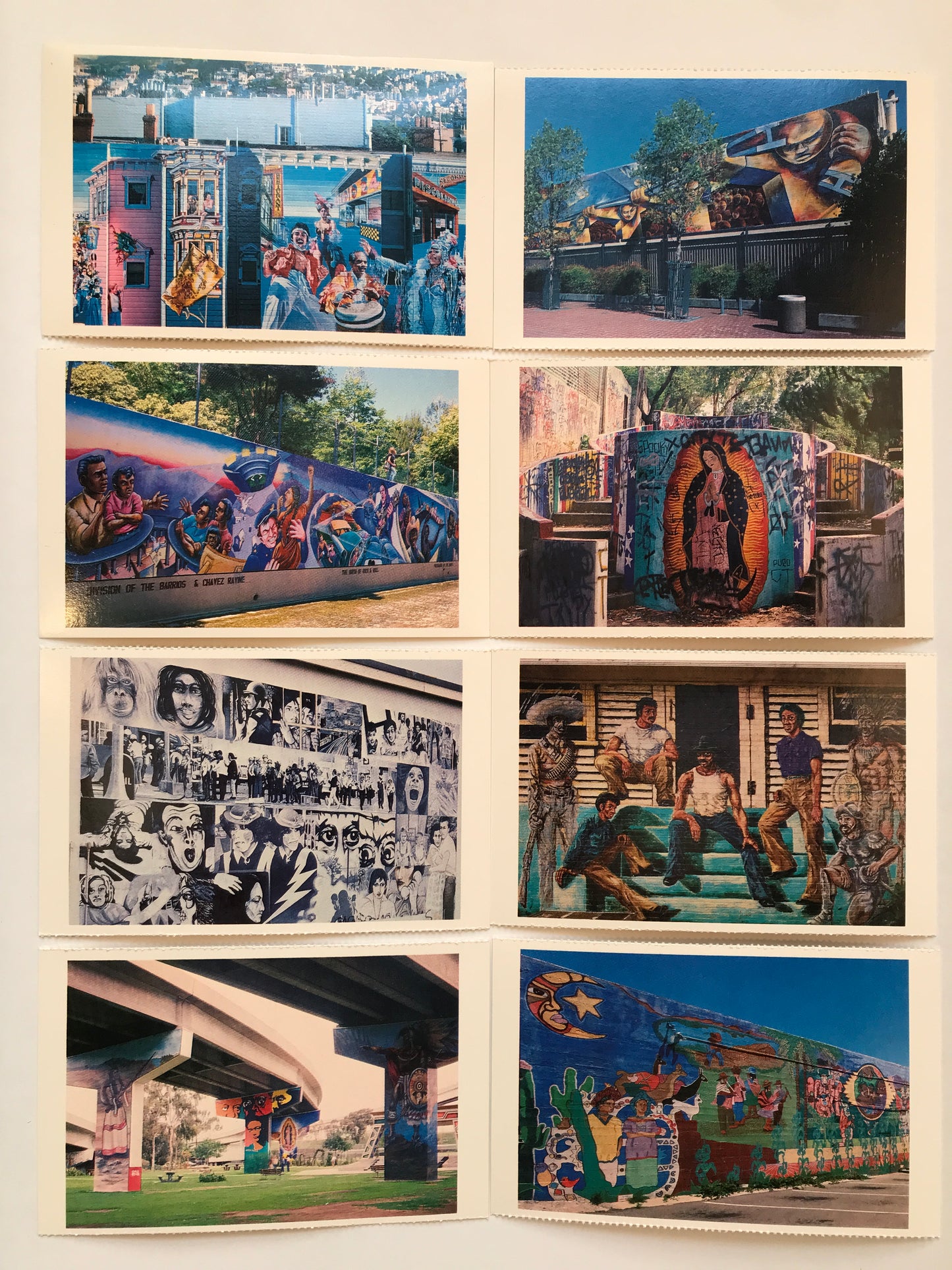 California Chicano Mural Postcard Set