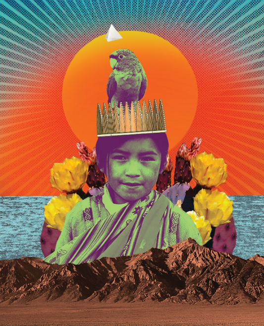 "The Deepest Parts of Ourselves" Collage Print - Lexx Valdez